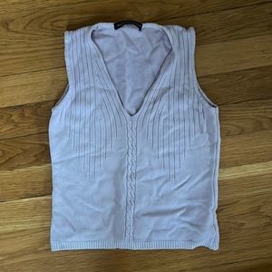 Brandy Melville purple knit tank